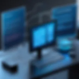 Diagram illustrating load balancing architectures in Windows environments