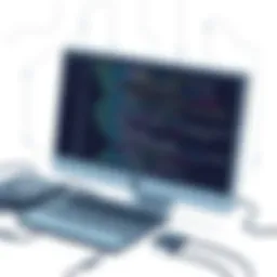 A visual representation of open source code contributing to low code development.