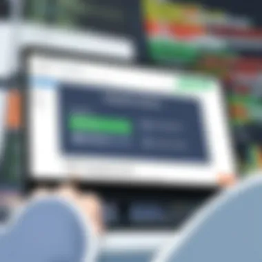 Screen displaying integration options with QuickBooks Online for order management