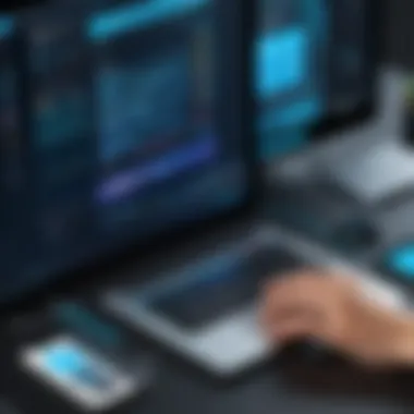 Seamless Integration of Impact Apps Illustration of seamless app integration in business