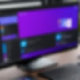 Dynamic interface of Microsoft Teams showcasing conference features