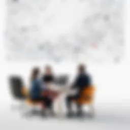 Visual representation of Miro's collaborative features