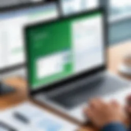 Visual representation of payroll software integration