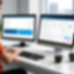 User interface of ZipForms showcasing customer service features