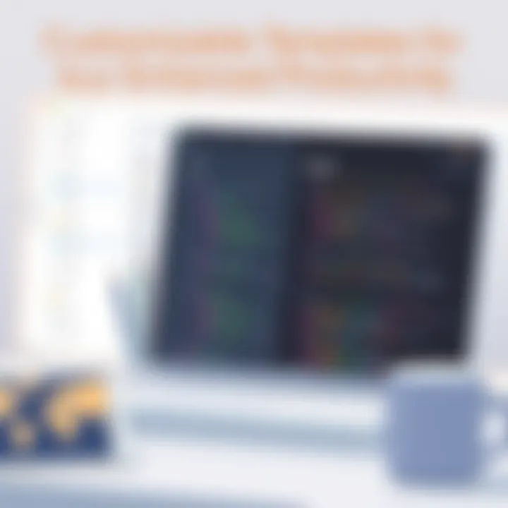 Customizable templates within Notion for productivity