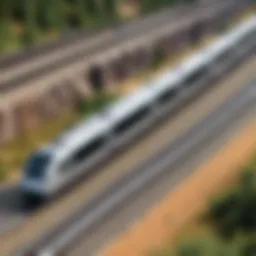 Overview of PC Miler Rail interface showcasing route planning features