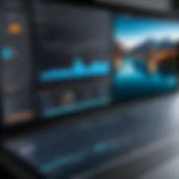 Visual representation of Procore's dashboard in property management
