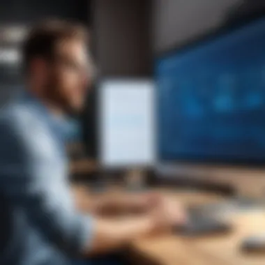 User Experience in Remodeling Software Applications A user navigating through a remodeling software application