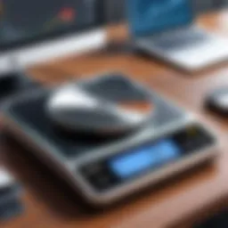 Precision scale for accurate shipping measurements