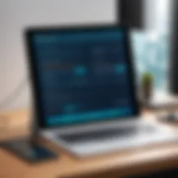 User-friendly interface of a sign-in application