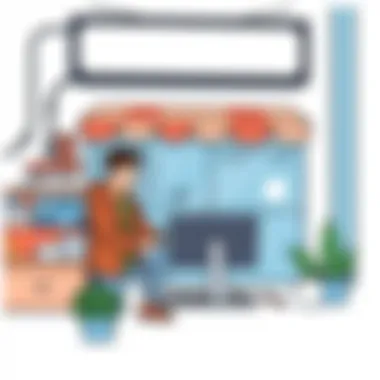 Small business utilizing SocialPilot for social media management