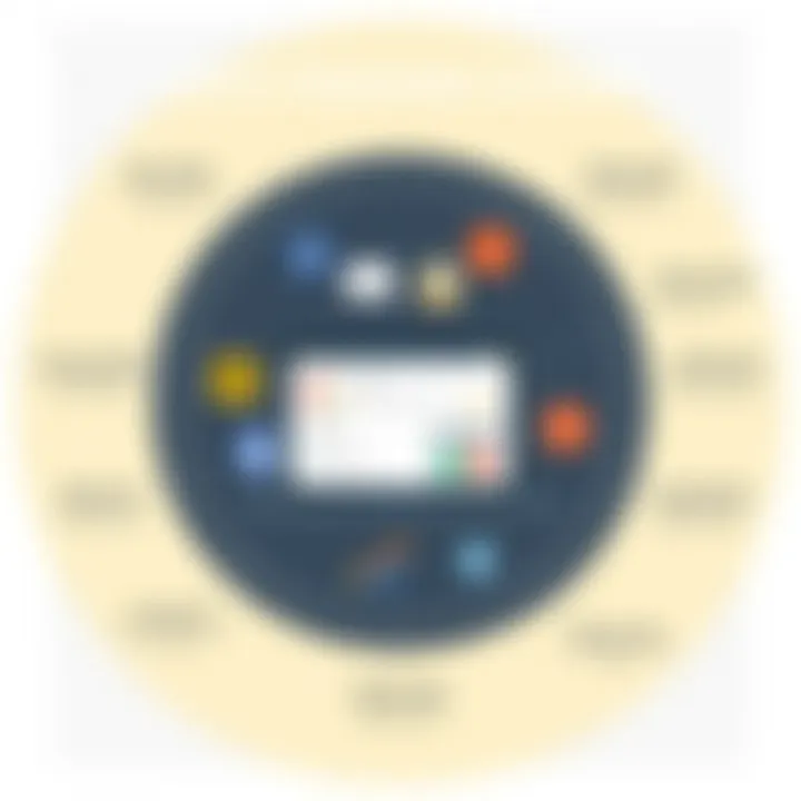 Graphical representation of data tracking capabilities