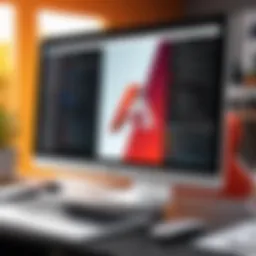 Overview of Adobe Acrobat DC interface showcasing features