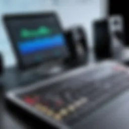 An overview of audio editing software interface with various tools