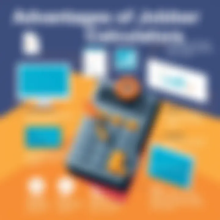 Advantages of Jobber Calculators An infographic highlighting the advantages of using jobber calculators in various industries.