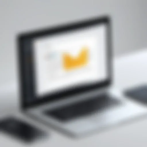 Visual representation of Typeform email response management