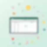 A well-organized Excel sheet for time tracking