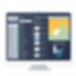 User interface of Visme Menu Maker showcasing design options