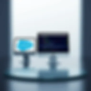 User interface comparison of vtiger and Salesforce
