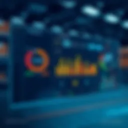 Warehouse management dashboard showcasing real-time inventory levels